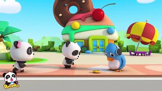 Ice Cream & Smoothies Kids Make Ice Cream With Panda | Animation For Babies | BabyBus