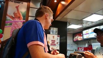 McDonalds in India | Eating Indian McDonalds menu taste test in Kolkata