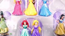 Play Doh Disney Princess Dress Up Magic Clip Doll Toy Surprise Eggs Toys unboxing Chu Chu