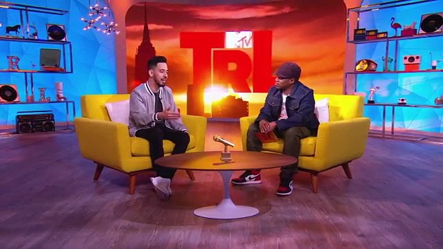 Imagine Dragons' Dan Reynolds Asks Mike Shinoda of Linkin Park How He Stays Humble TRL