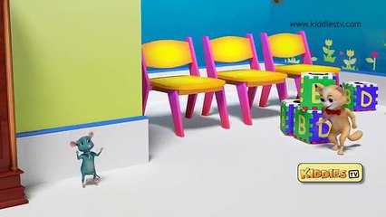 Hickory dickory dock Nursery rhyme | The mouse ran up the clock | Kiddies tv