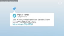 New Portable Sterilizer Uses UV Light To Kill Bacteria