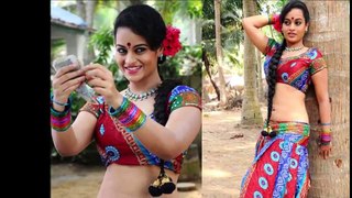 Suja varunee hot navel and cleavage | சுஜா வருனி