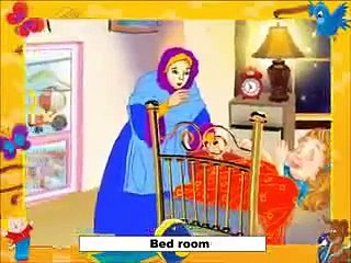 Different Rooms in our House Kids Animation Learn Series