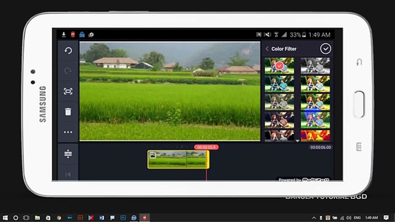 How to use green screen effect/chroma key on Android Devices Using Kine Master Pro