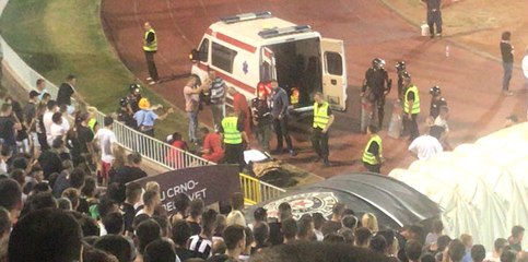 Beşiktaş Maçında Partizan Taraftarı Kalp Krizi Geçirerek Hayatını Kaybetti