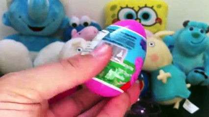 Tải video: 3 Star Wars Peppa pig Penguins of Madagascar kinder surprise eggs unwrapping lababymusica