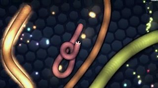 SO MANY GUMMY WORMS | ALVIN PLAYS Slither.io ( RAGE )