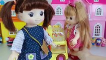 Baby doll and play doh food cookie maker toys Kitchen play 똘똘이 쿠키 오븐 메이커 플레이도우 만들기 장난감놀이 토