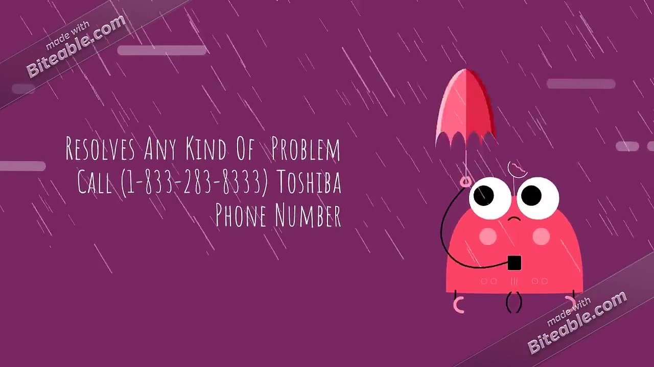 Resolves Any Kind Of Problem Call (1-833-283-8333) Toshiba Phone Number