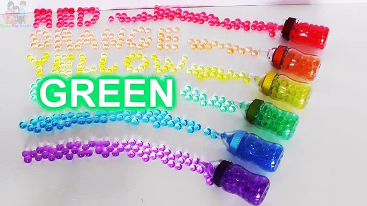 Rainbow Orbeez Learning Rainbow Colors