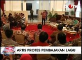 Bahas Hak Cipta, Sejumlah Musisi Temui Presiden Jokowi