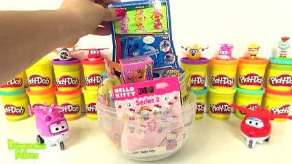 Ovo Surpresa Gigante de Super Wings Jerome em Português Brasil de Massinha Play Doh