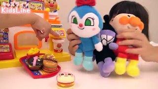 アンパンマン おもちゃ ポテトもいかが?アンパンマンおしゃべりハンバーガー屋さん Anpanman Toy Hamburger Shop