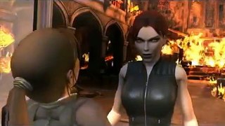 Lara Croft vs Doppleganger ( Laras shadow )