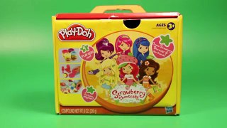 Play Doh Strawberry Shortcake and Friends Playdough Kit Hasbro Toys Review