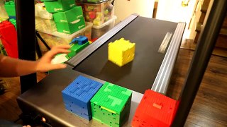 Learn Colors with LEGO Surprise Toys BOX Family Fun Time CRASH Legos