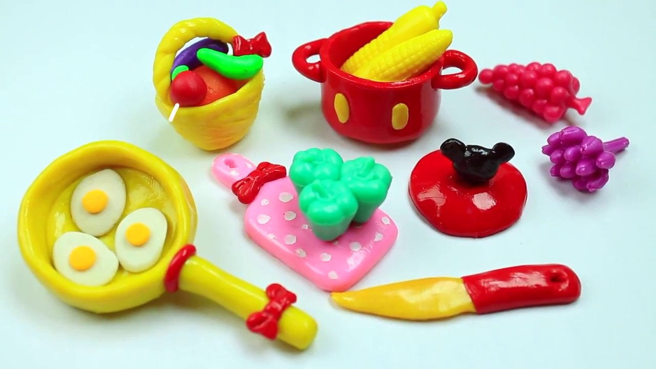 How to Make Miniature Kitchen / Cooking  Stuff  - Easy Doll Crafts