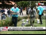 307 Miniatur Bus Pecahkan Rekor MURI