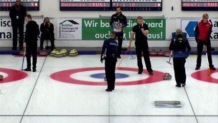 World Curling Tour, Baden Masters 2018, Team Edin (SWE) vs Team Doronin (RUS) and Team Ulsrud (NOR) vs Team Van Dorp (NED)