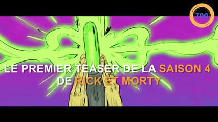 Enfin ! Le premier teaser de la saison 4 de Rick et Morty !