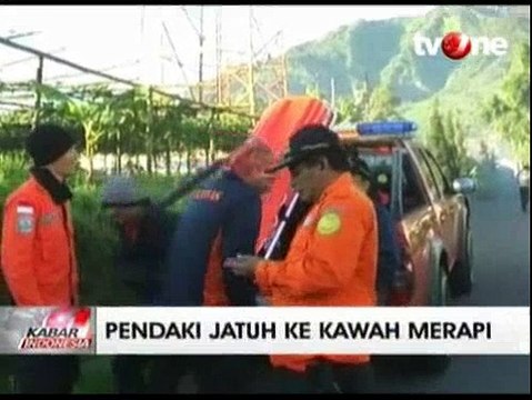Ini Foto Terakhir Pendaki yang Tercebur ke Kawah Merapi