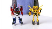 Transformers Bumblebee & Optimus Prime Weaponizer Class Toy Review
