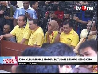 Hakim PTUN Kabulkan Gugatan Partai Golkar