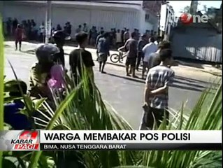 Pelaku Sodomi dan Pembunuhan Dilepas, Pos Polisi Dibakar Massa