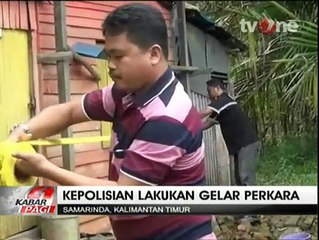 Olah TKP Kasus Pemerkosaan dan Pembunuhan  4 Anak Kandung