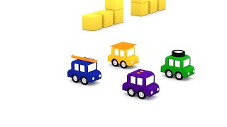 TAYO Bus CLONE! Mini Magic Cartoon Cars Construction Vehicle Puzzle for Kids!