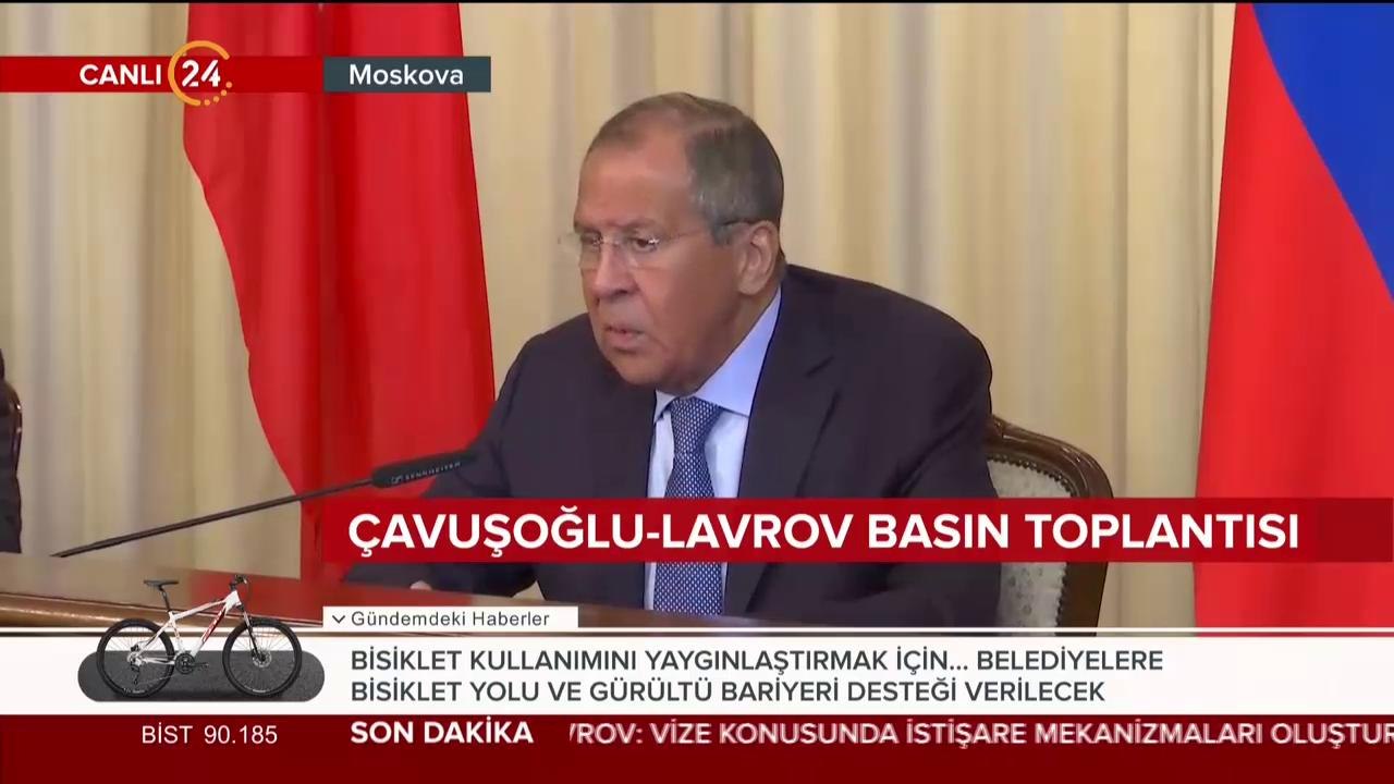 İdlib konusunda az sonra toplantı yapacağız