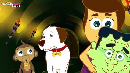 HALLOWEEN | The Halloween Movie Monster Mania | Halloween Cartoons | HooplaKidz Toons