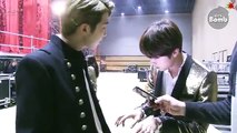 [BANGTAN BOMB] RM & Jin Intro performance @ SBS 가요대전 2016 - BTS (방탄소년단)