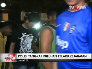 Gelar Operasi Bina Kusuma, Polisi Tangkap Puluhan Pelaku Kejahatan