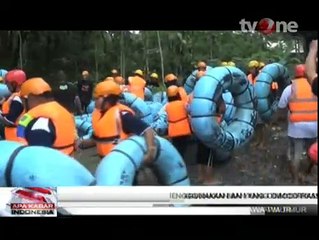 Wisata Tubing, Arung Jeram Menggunakan Ban yang Dimodifikasi
