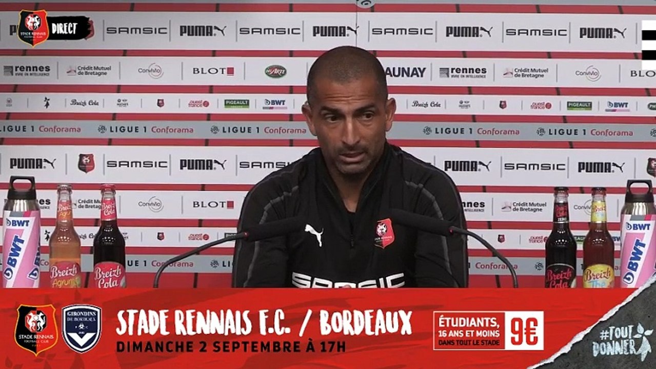 J3_Marseille/Stade Rennais F.C. : Conférence de presse