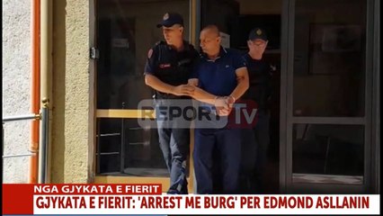 Report TV - Aksidenti në Levan-Fier/ Gjykata le në burg shoferin Edmond Asllanin