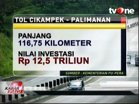 Tol Cikampek-Palimanan Ditargetkan Berfungsi Saat Arus Mudik 2015