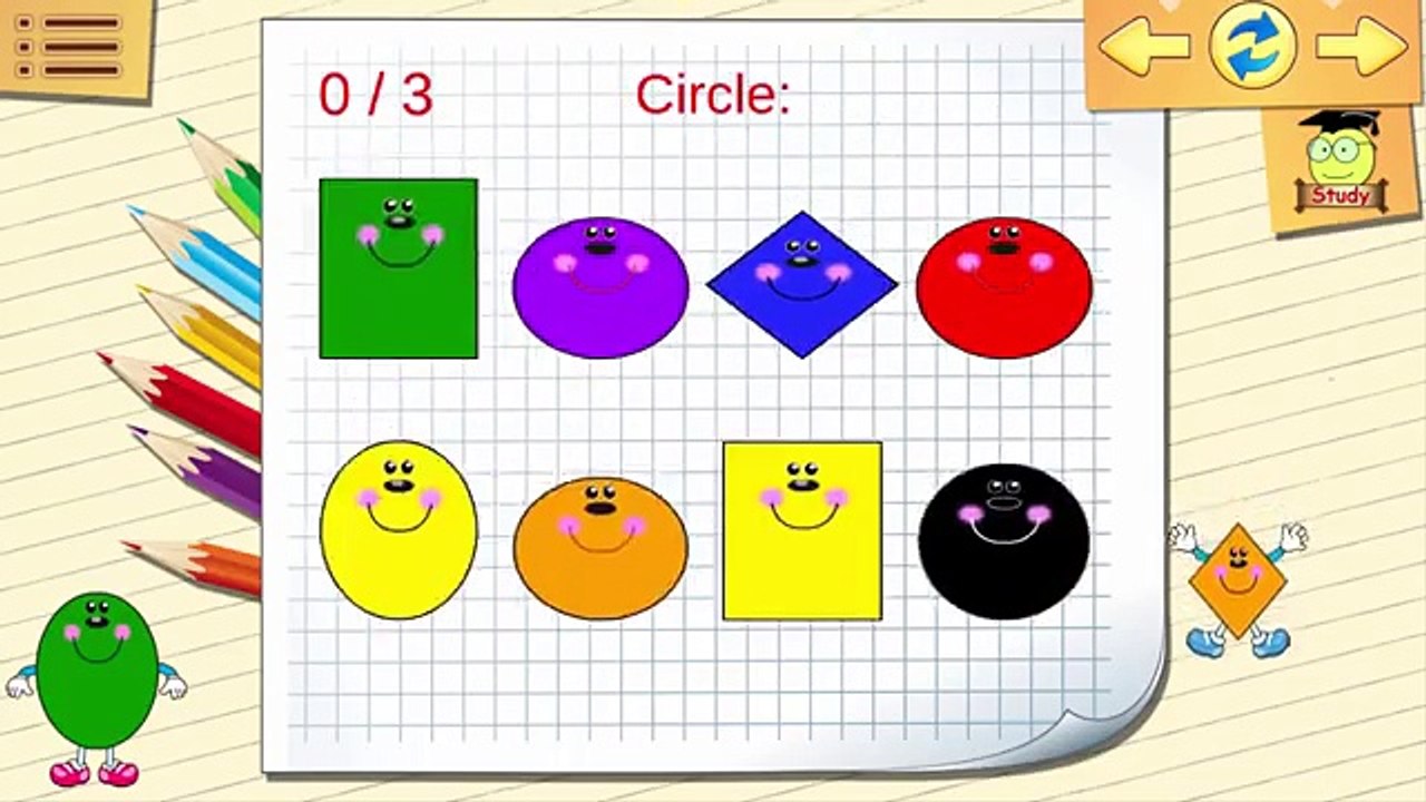 Kids Learn Shapes , Learn Colors, Find an Extra Shapes , Bonus Game Learning Apps for Kids