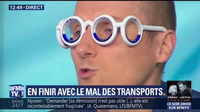 Grâce à ces lunettes, vous n'aurez plus jamais le mal des transports