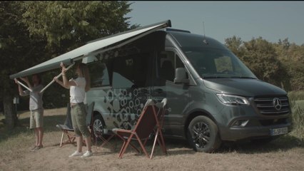 The new Mercedes-Benz Sprinter Connected Home Design