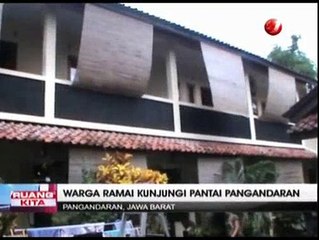 Mengisi Liburan Akhir Pekan di Pantai Pangandaran