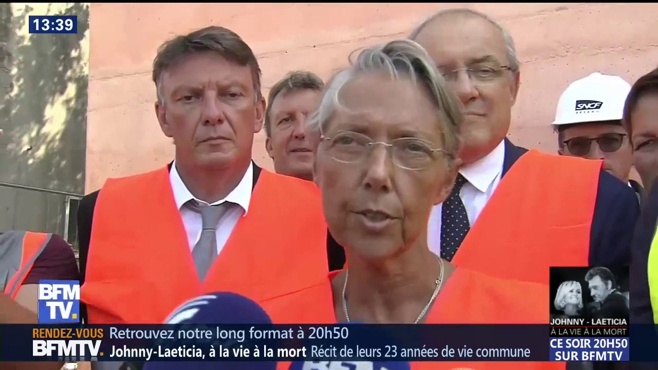 Après le drame à Gênes, la ministre des Transports assure que "nos ouvrages sont très surveillés"