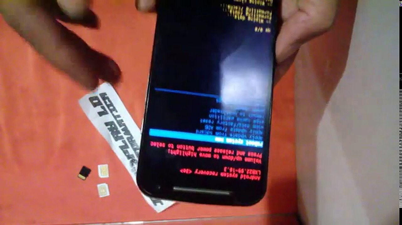 Hard Reset Moto G 2ª Geração XT1068   XT1069 ( Unblock Moto G 2nd Gen. )