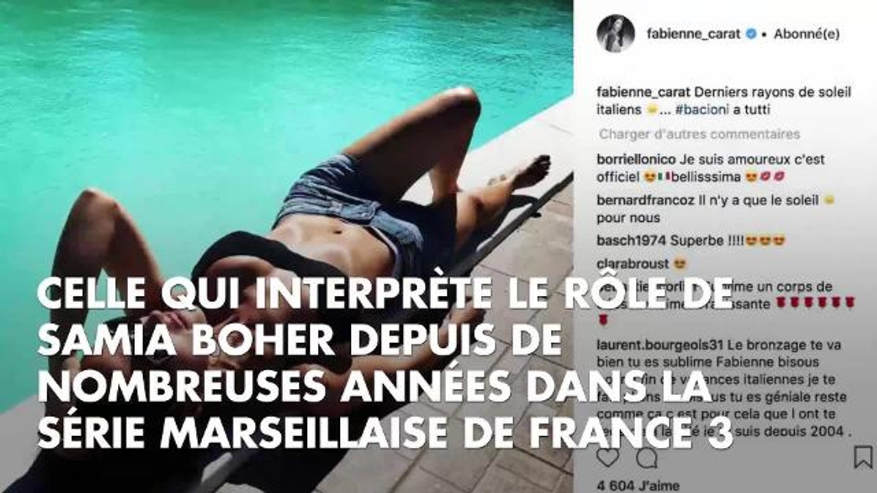 PHOTOS. Fabienne Carat (Plus belle la vie) fête ses 39 ans : retour sur ses clichés les plus sexy