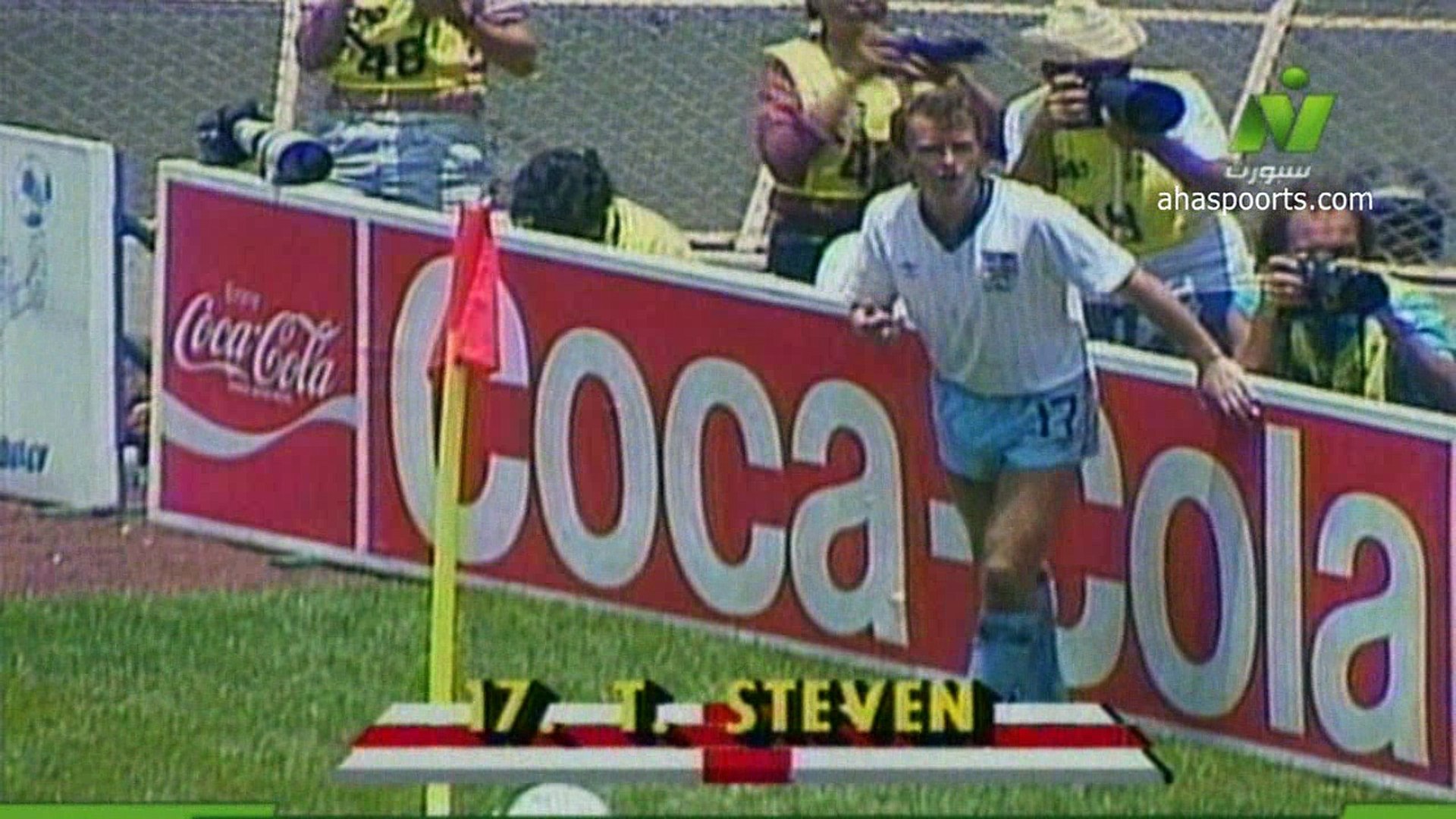 الشوط الثاني مباراة الارجنتين و انجلترا 2-1 ربع نهائي كاس العالم 1986 -  video Dailymotion
