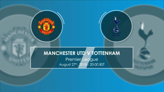 Manchester United v Tottenham - head to head
