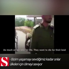 İşgalci İsrail askeri korkudan hüngür hüngür ağladı