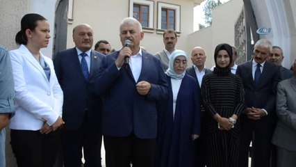 TBMM Başkanı Binali Yıldırım, Bilgi Evi'nin Açılışını Yaptı